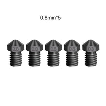 MingDa MD-400D/MD-600D/MD-1000D 5pcs Hardened Steel Nozzle