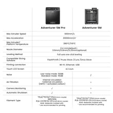 flashforge-adventurer-5m-pro-3d-printer
