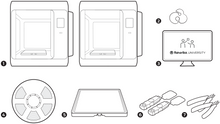 MakerBot SKETCH 3D Classroom Bundle Two 3D Printer Setup
