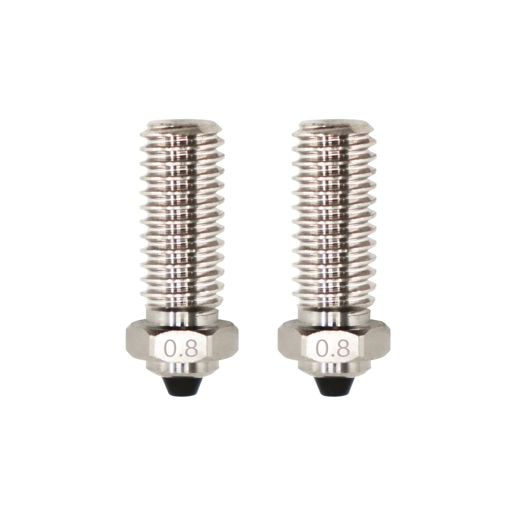 QIDI Q1-Pro/X-Max 3/X-Plus 3 Bimetal Nozzles (2pcs) - 3D Printers QIDI Q1-Pro/X-Max 3/X-Plus 3 Bimetal Nozzles (2pcs) - 3D Printers