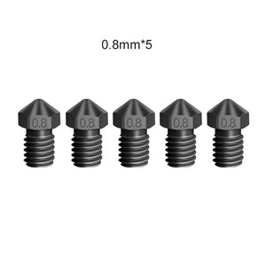 MingDa MD-400D 5pcs Hardened Steel Nozzle