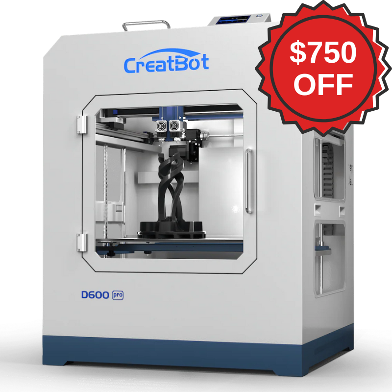 CreatBot_D600_Pro_3D_Printer_Black_Friday_Sale