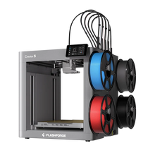 Flashforge Creator 5 | 500% Faster | Zero Purge Waste | 4 Toolheads Multi-Color 3D Printer