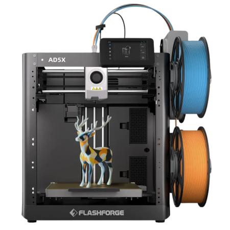 Flashforge Adventurer 5X 3D Printer – Multicolor 3D Printer for High-Speed, Full-Color Printing