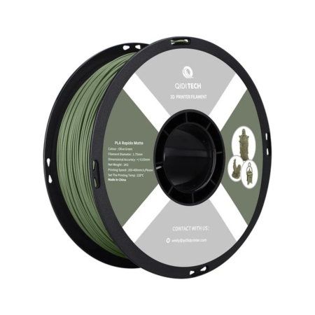 QIDI PLA Matte Rapido 1.75mm 1kg Filament
