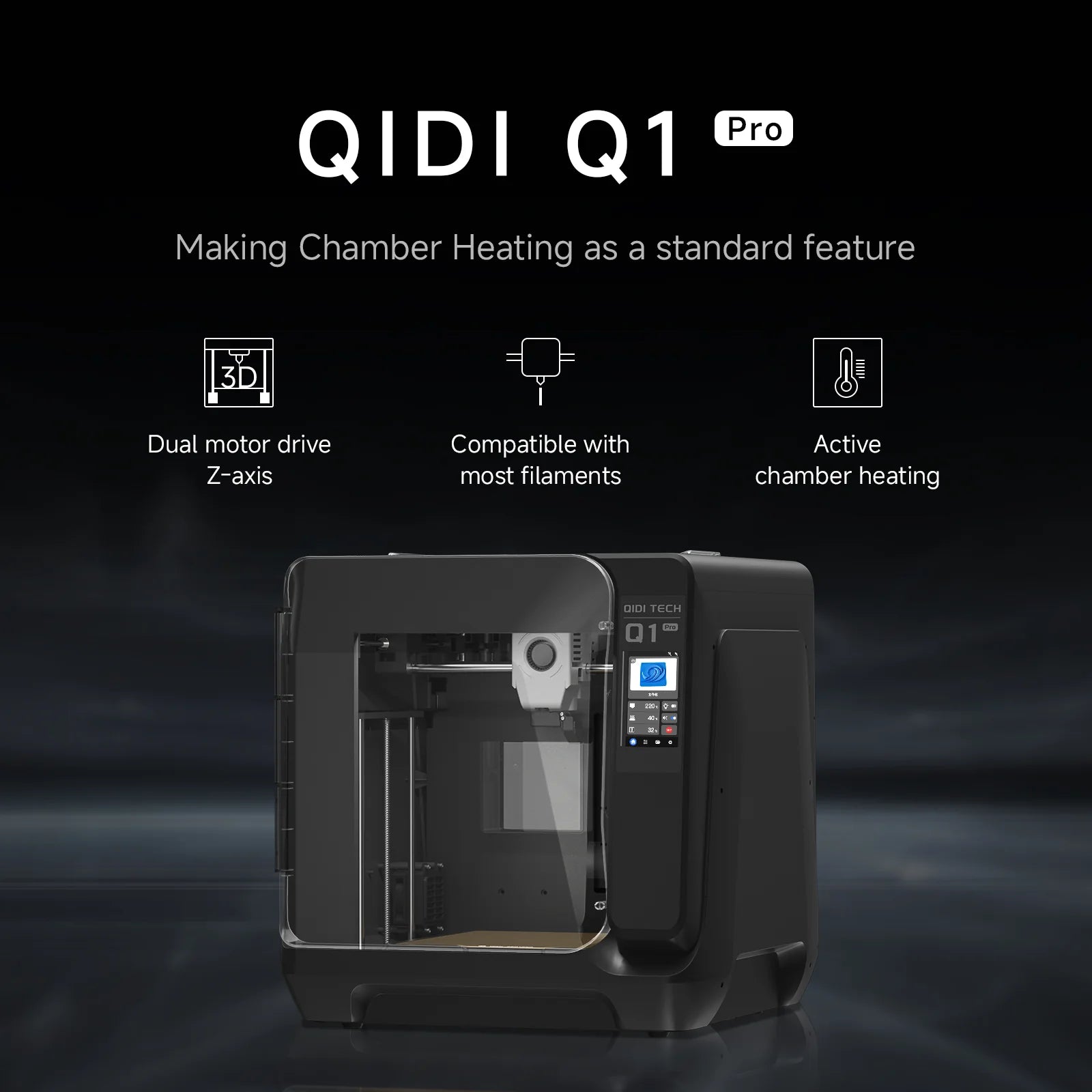 Qidi Tech Q1 Pro 3D Printer - 3D Printers Depot Qidi Tech Q1 Pro 3D Printer - 3D Printers Depot