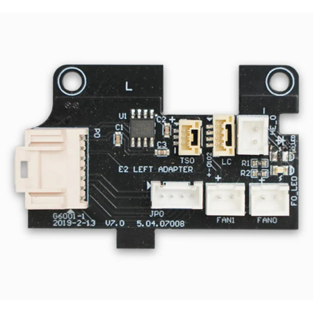 Raise3D Left Extruder Connection Board (E2, E2CF and E3 Only)