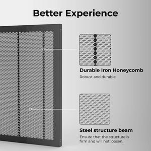 TOOCAA Laser Cutting & Engraving 400mm*400mm Honeycomb Working Panel