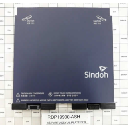 Sindoh-RDP19900-ASH-Print-Bed-for-3DWOX-DP200