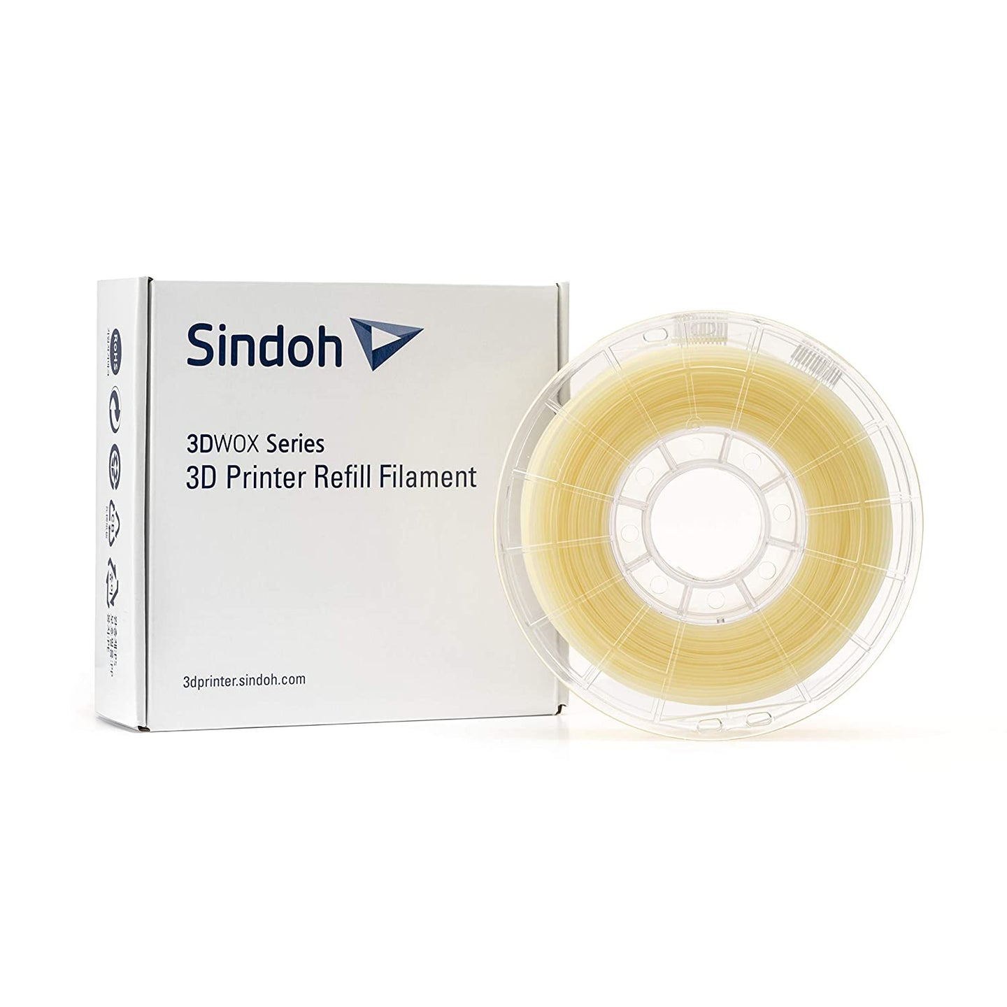 Sindoh-REF3DPVNA2-R-3DWOX-2X-PVA-Plus-Natural-Water-soluble-Filament